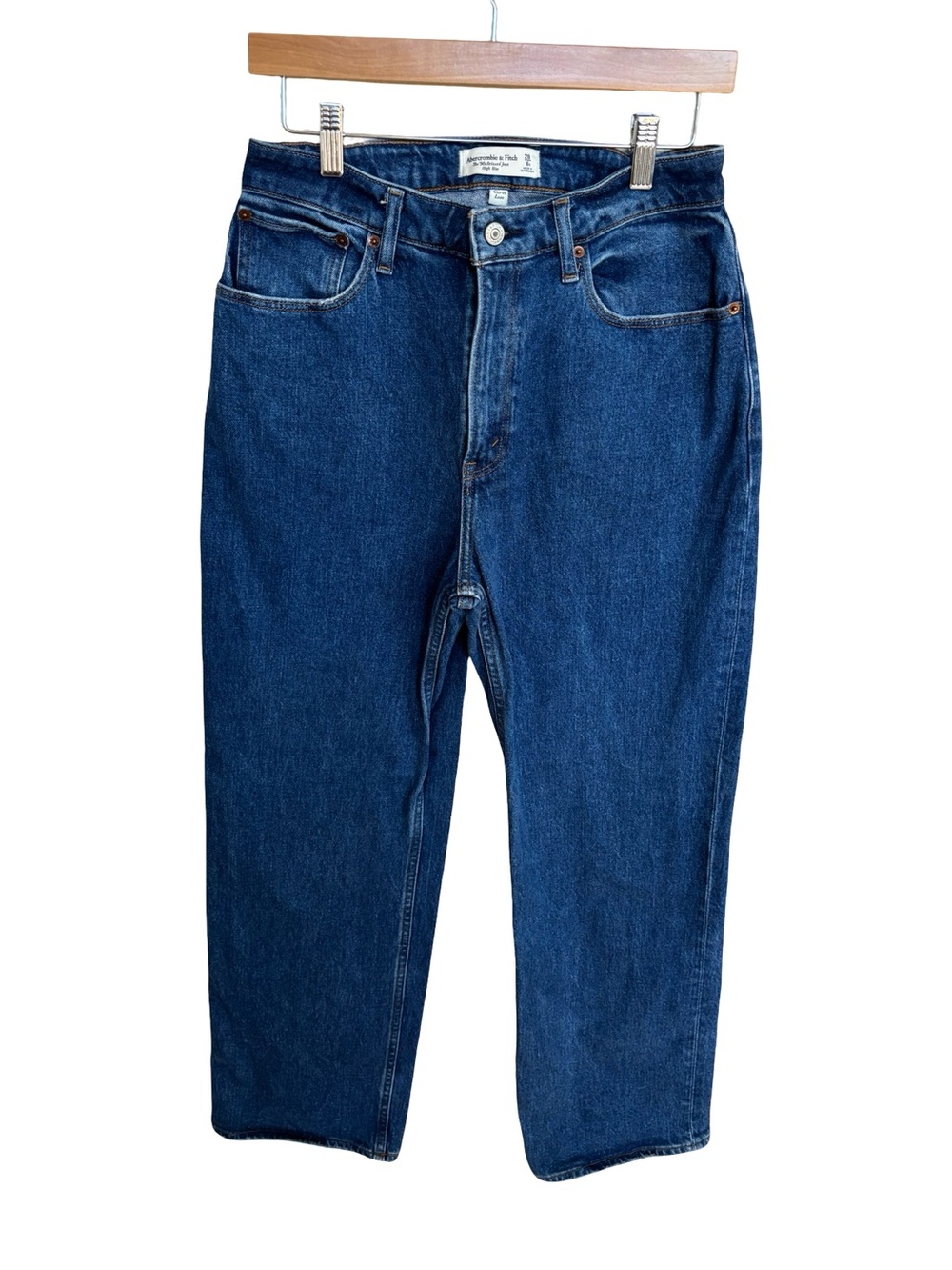 Abercrombie & Fitch The 90’s Relaxed Fit High Rise Relaxed Curve Love 28